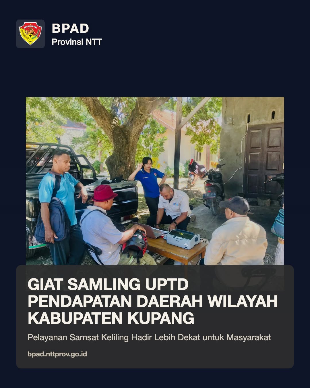 Samsat Keliling UPTD Kabupaten Kupang
