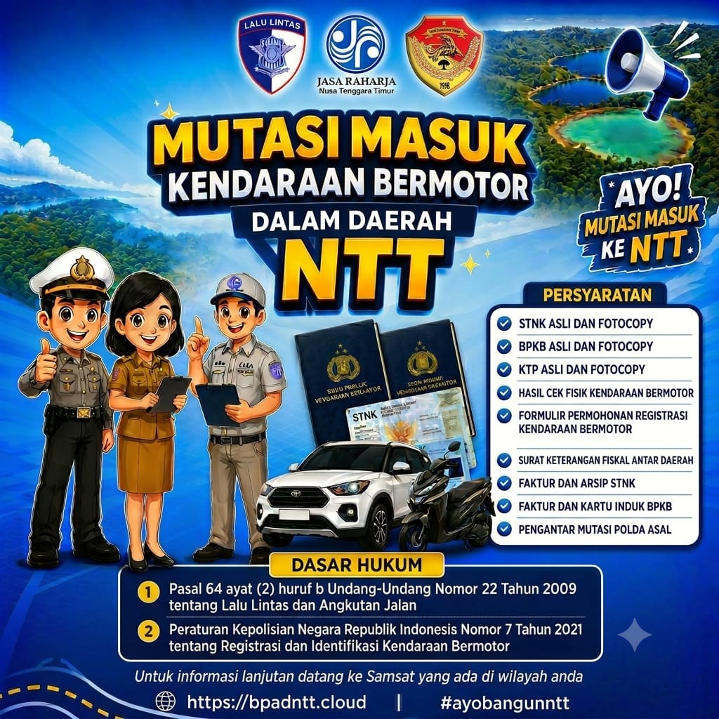 Infografis Mutasi Kendaraan