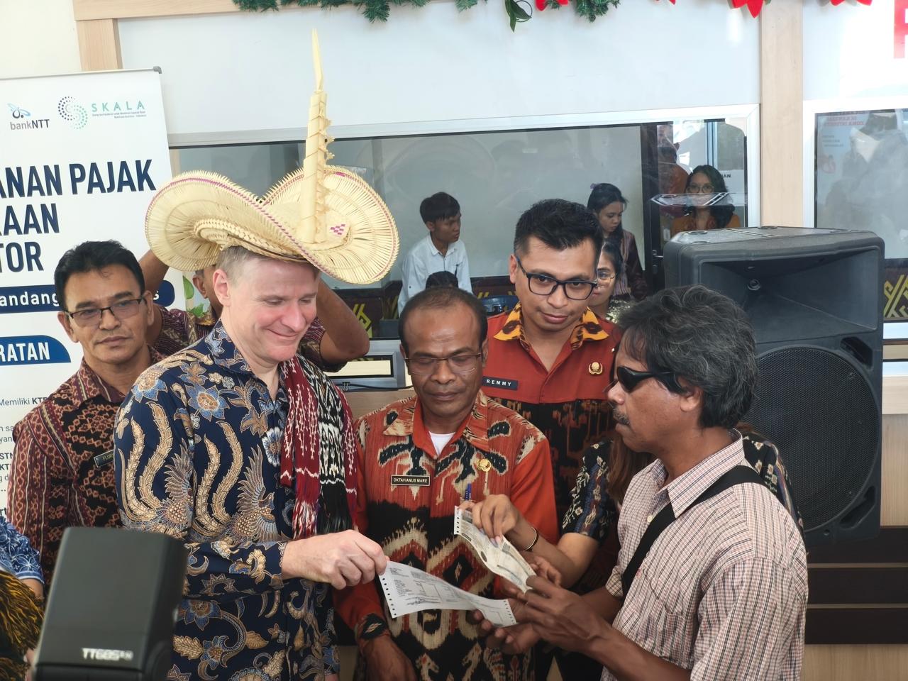 Kunjungan Duta Besar Australia ke Samsat Kota Kupang