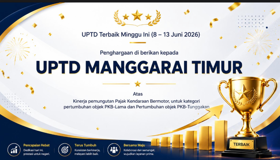 Apresiasi Kinerja Prima: UPTD Manggarai Timur Raih Penghargaan UPTD Terbaik Pekan Ini
