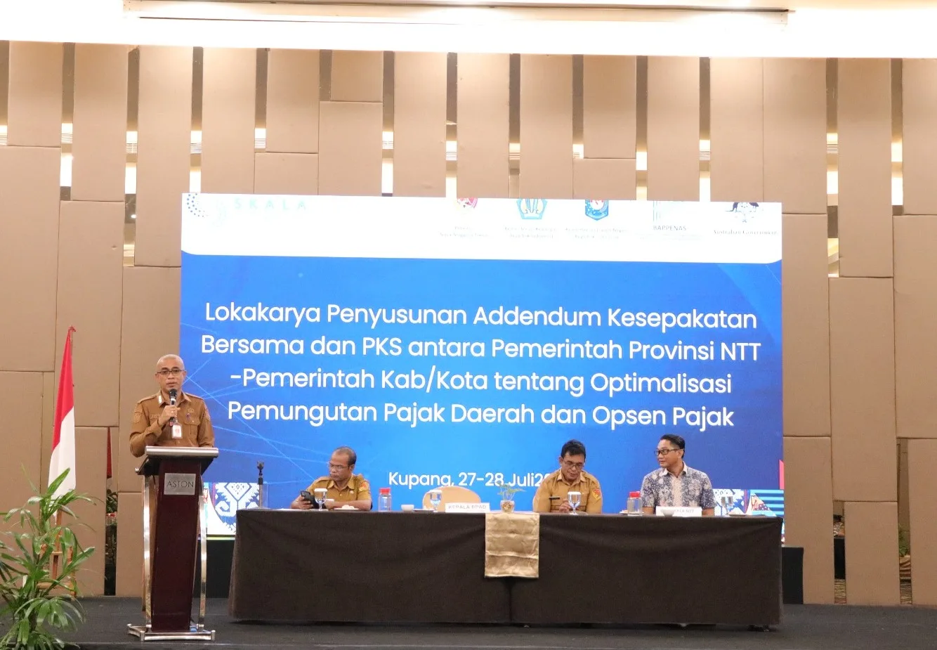 BPAD NTT dan SKALA Perkuat Sinergi Optimalisasi Pajak Daerah dan Opsen Pajak