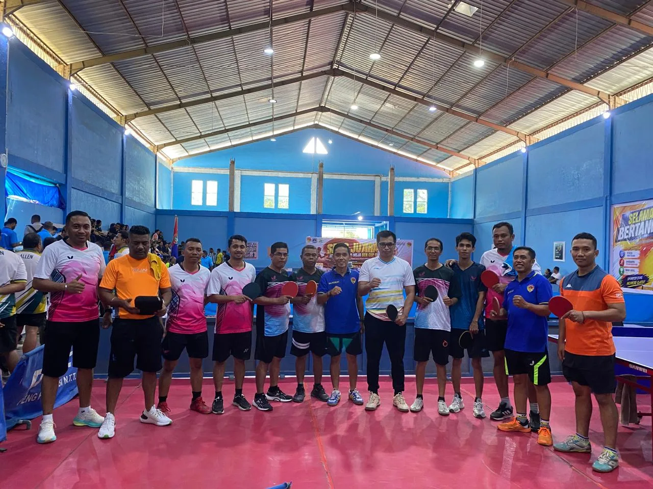 11 SKPD Pemprov NTT Meriahkan Turnamen Tenis Meja Ben Cup II 2026 di Oepoi