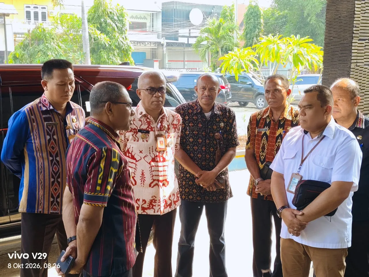 Wagub NTT Tinjau Lokasi Rencana Pembangunan Rumah Jabatan wakil Gubernur NTT di Jalan W.J. Lalamentik dan Jalan Bhakti Besi Kota Kupang.