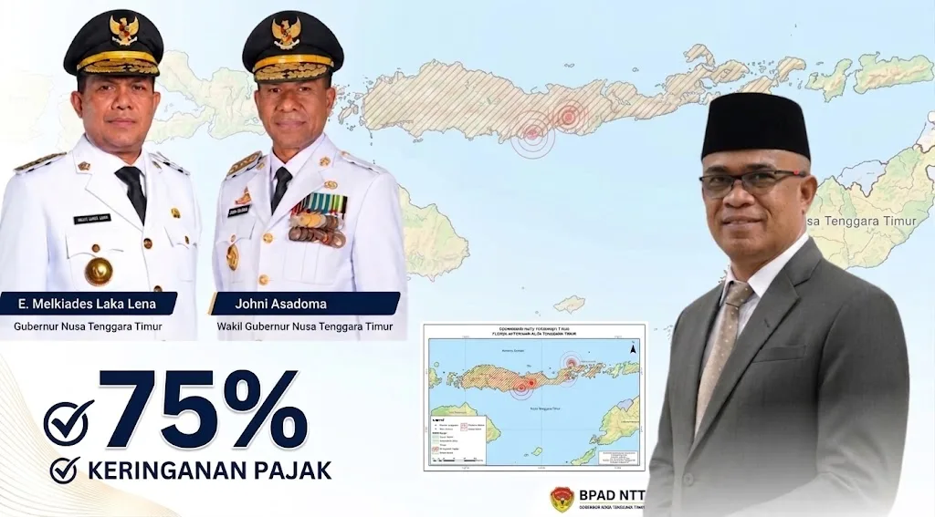 Ringankan Beban Warga Terdampak Bencana, Pemprov NTT Berikan Diskon Tunggakan PKB hingga 75%