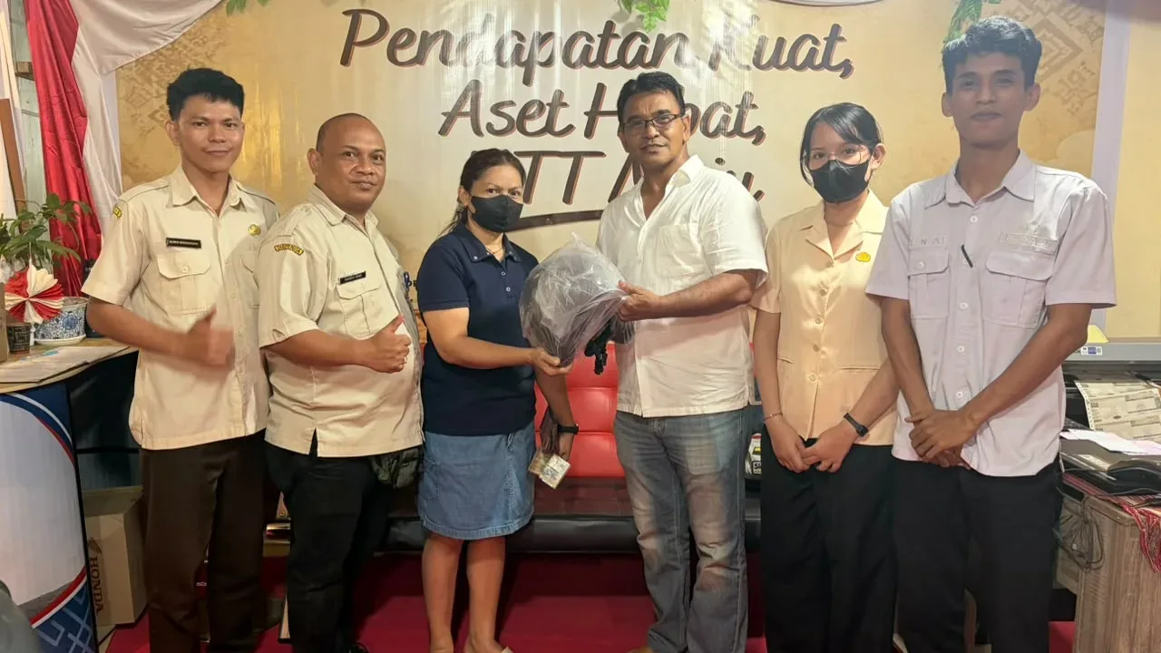 Lunasi PKB Lebih Awal pada Loket SAMPER BPAD di Area Pameran, Bawah Pulang Helm