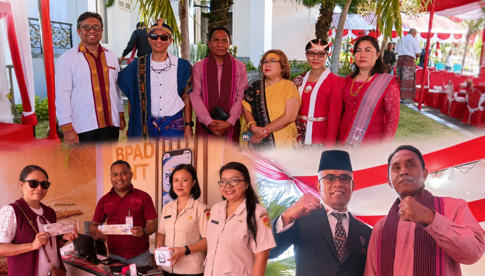 HUT RI ke-81, BPAD NTT Gelorakan Semangat “Pendapatan Terjaga, Aset Tertata, Bersama Peduli Gempa Flores”