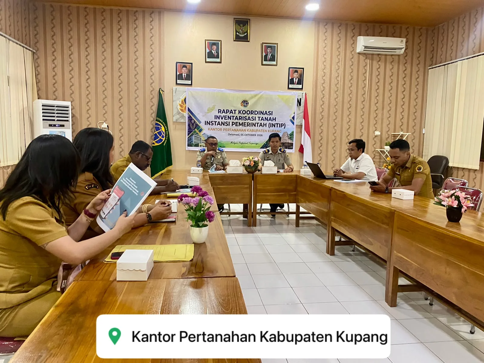 BPAD NTT Ikuti Rakor Inventarisasi Tanah Instansi Pemerintah di Kabupaten Kupang
