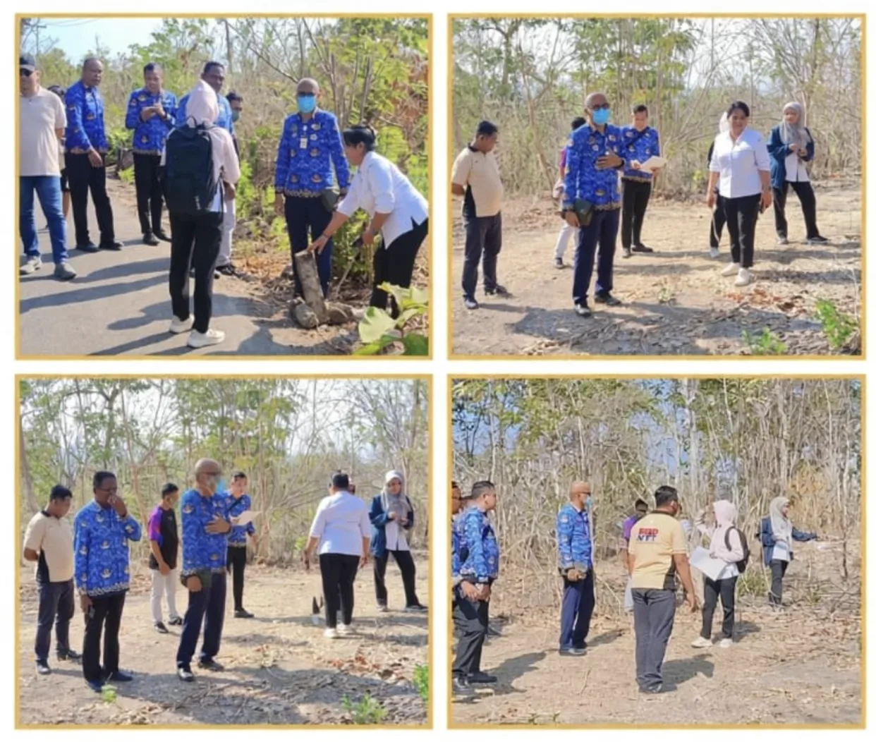 BPAD Provinsi NTT Tinjau Lokasi Tanah yang Direncanakan untuk Hibah kepada Balai Garam