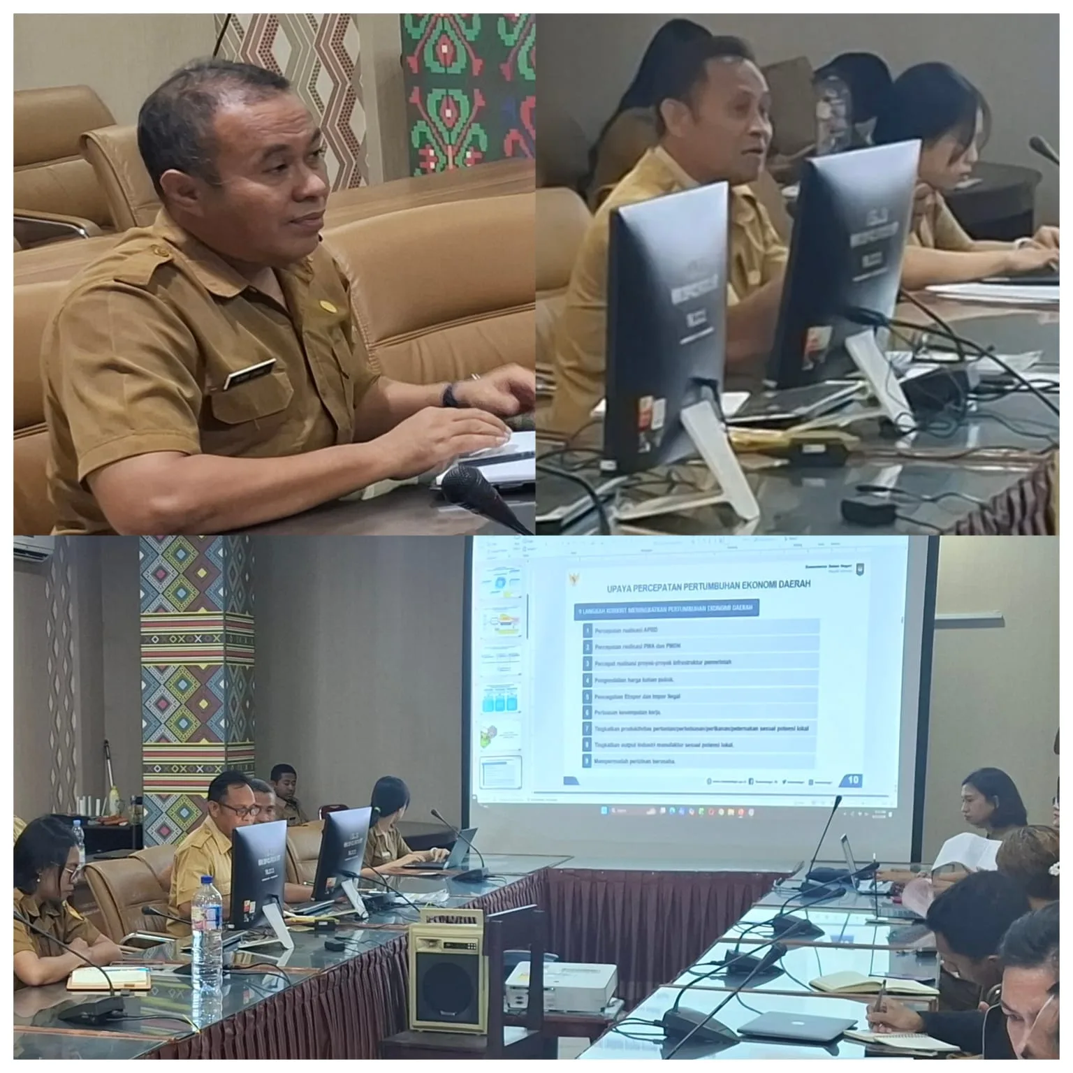 Rapat Percepatan Pertumbuhan Ekonomi Daerah