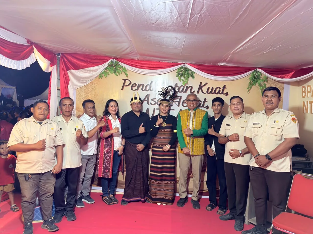 Warnai HUT RI ke-81, Stand BPAD NTT Hadirkan Aneka Layanan dan Undian Berhadiah
