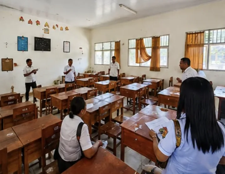 Tim BPAD Provinsi NTT Laksanakan Penelitian Administrasi dan Pemeriksaan Fisik Barang Milik Daerah di SMAN 5 Kupang